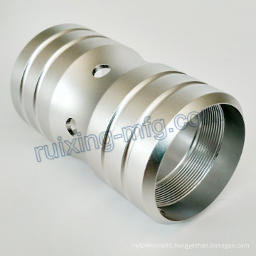 Anodizing CNC Turning Aluminum Coupling